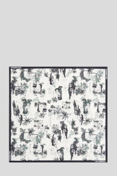ŠÁTEK KARL LAGERFELD K/SIGNATURE VACANCE SLK SCARF - Fotografie č. 2