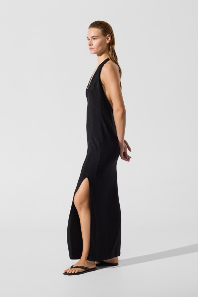 PLÁŽOVÉ OBLEČENIE KARL LAGERFELD SIGNATURE LUREX BEACH DRESS - Fotografia č. 3