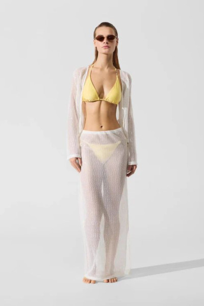 STRANDRUHA KARL LAGERFELD SIGNATURE CROCHET BEACH SKIRT - Kép 4