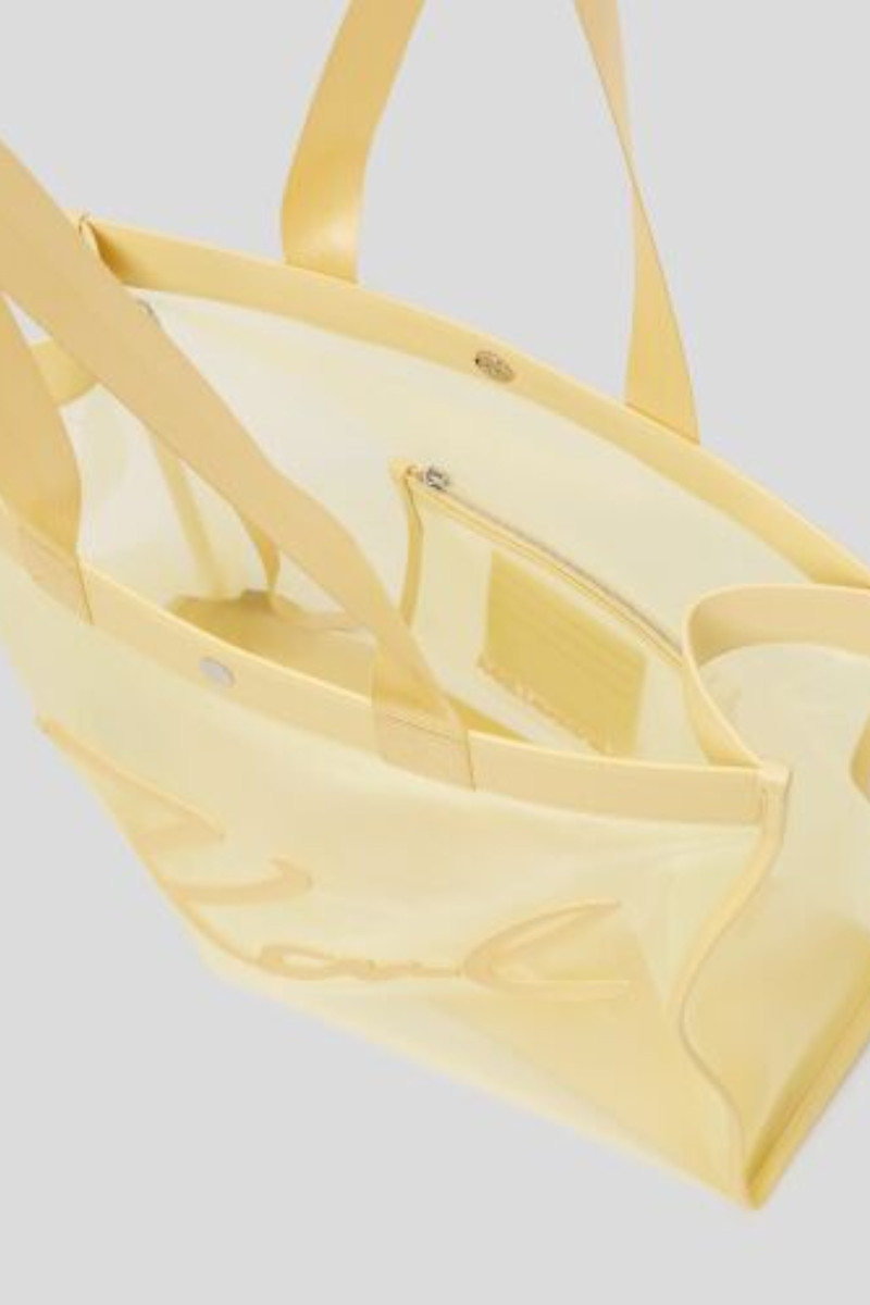 Taška Karl Lagerfeld K/Signature Mesh Shopper Sunlight