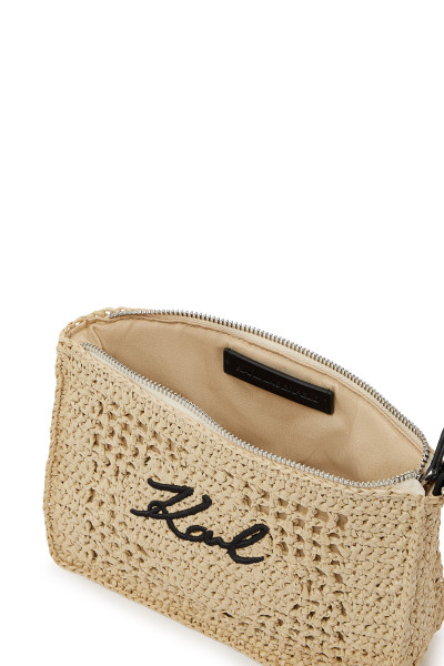 KOSMETICKÁ TAŠKA KARL LAGERFELD K/SIGNATURE CROCHET POUCH - Fotografie č. 3