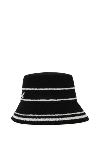 KLOBÚK KARL LAGERFELD K/SIGNATURE BUCKET HAT - Fotografia č. 5