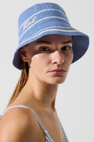 KLOBÚK KARL LAGERFELD K/SIGNATURE BUCKET HAT - Fotografia č. 1