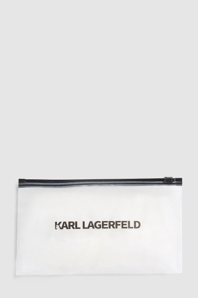 PONOŽKY KARL LAGERFELD K/SIGNATURE RUFFLE SOCKS - Fotografia č. 4