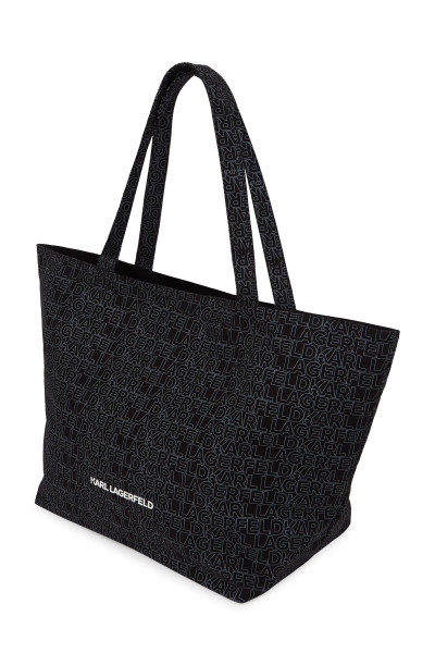 TÁSKA KARL LAGERFELD K/RSG CANVAS AOP LOGO SHOPPER - Kép 2