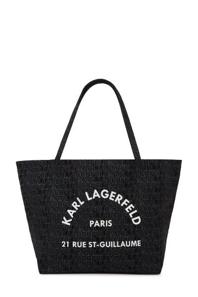 TÁSKA KARL LAGERFELD K/RSG CANVAS AOP LOGO SHOPPER - Kép 1