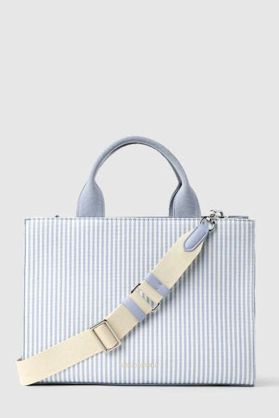 KABELKA KARL LAGERFELD IKON STRIPE CHOUP SQ MD TOTE - Fotografia č. 3