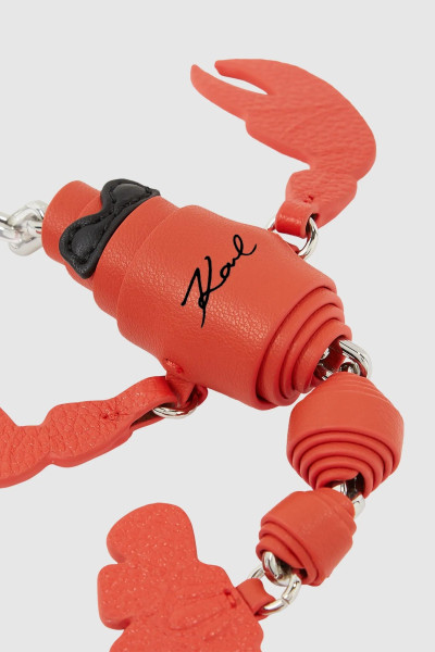 KULCSTARTÓ KARL LAGERFELD IKON LOBSTER KEYCHAIN - Kép 4