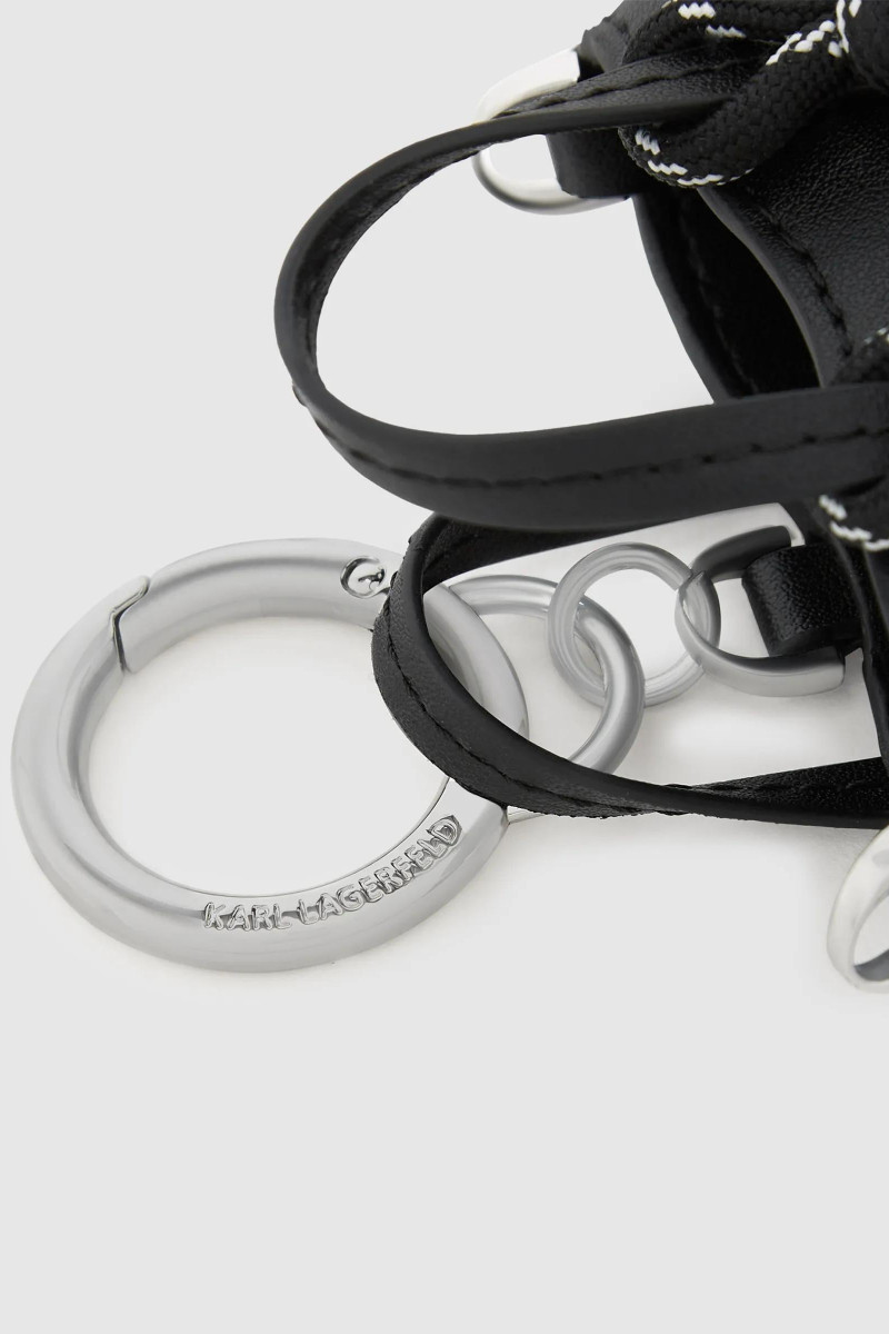 Kľúčenka Karl Lagerfeld Ikon Mini Case Black