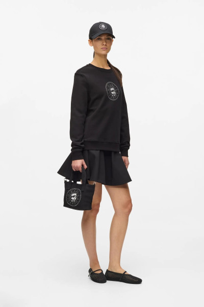RETIKÜL KARL LAGERFELD IKON CIRCLE KARL RH SM SHOPPER - Kép 2