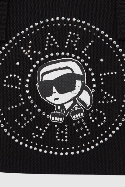 RETIKÜL KARL LAGERFELD IKON CIRCLE KARL RH SM SHOPPER - Kép 3