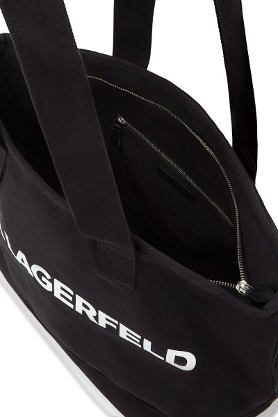 TÁSKA KARL LAGERFELD K/ESSENTIAL ELONG LOGO XL TOTE - Kép 5