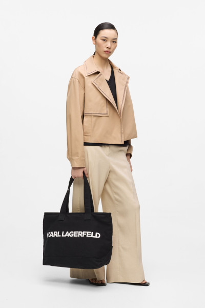 TÁSKA KARL LAGERFELD K/ESSENTIAL ELONG LOGO XL TOTE - Kép 2