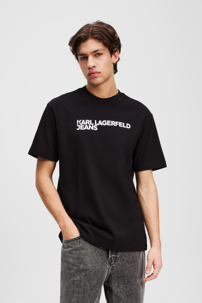TRIČKO KARL LAGERFELD JEANS KLJ REG SS ESSENTIAL TEE - Fotografie č. 1