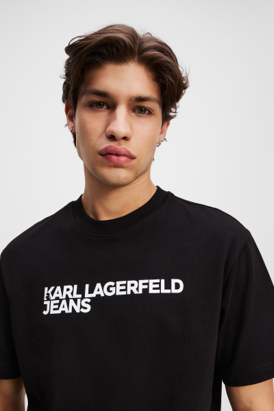 TRIČKO KARL LAGERFELD JEANS KLJ REG SS ESSENTIAL TEE - Fotografie č. 3