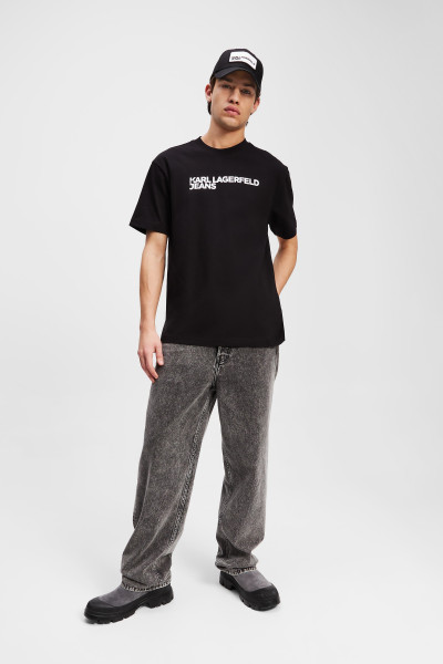 TRIČKO KARL LAGERFELD JEANS KLJ REG SS ESSENTIAL TEE - Fotografie č. 4