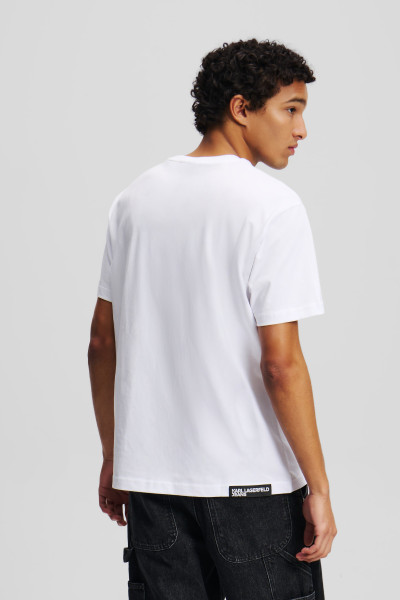 TRIČKO KARL LAGERFELD JEANS KLJ REG SS K-LOGO TEE - Fotografia č. 2
