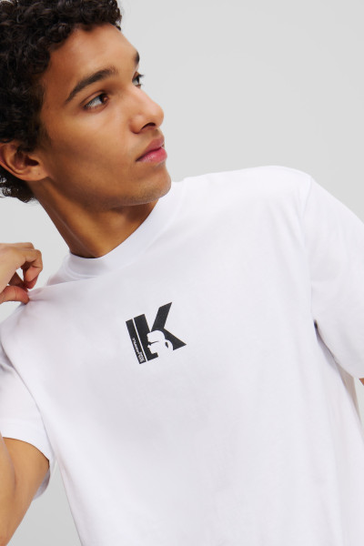 TRIČKO KARL LAGERFELD JEANS KLJ REG SS K-LOGO TEE - Fotografia č. 3