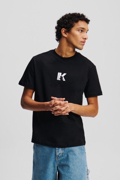 TRIČKO KARL LAGERFELD JEANS KLJ REG SS K-LOGO TEE - Fotografia č. 1