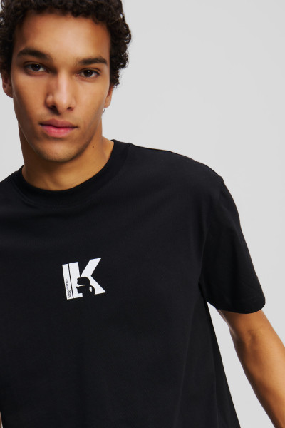 TRIČKO KARL LAGERFELD JEANS KLJ REG SS K-LOGO TEE - Fotografia č. 3