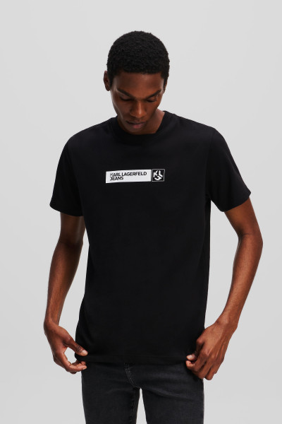 TRIČKO KARL LAGERFELD JEANS KLJ SLIM GRAPHIC TEE - Fotografia č. 1