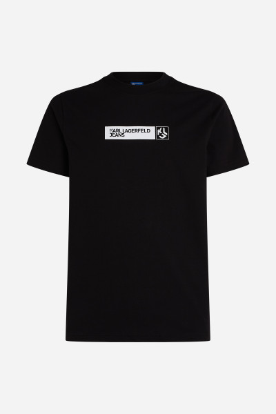 TRIČKO KARL LAGERFELD JEANS KLJ SLIM GRAPHIC TEE - Fotografia č. 5
