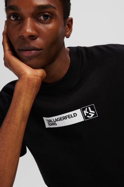 TRIČKO KARL LAGERFELD JEANS KLJ SLIM GRAPHIC TEE - Fotografia č. 3