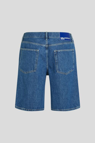 RÖVIDNADRÁG KARL LAGERFELD JEANS KLJ REGULAR DENIM SHORT - Kép 6