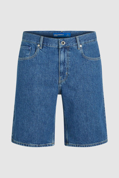 RÖVIDNADRÁG KARL LAGERFELD JEANS KLJ REGULAR DENIM SHORT - Kép 5