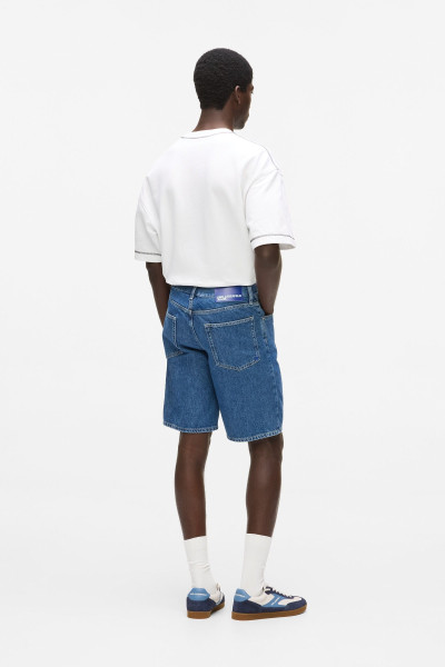 RÖVIDNADRÁG KARL LAGERFELD JEANS KLJ REGULAR DENIM SHORT - Kép 2