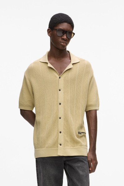 PULÓVER KARL LAGERFELD JEANS KLJ KNIT POLO - Kép 1