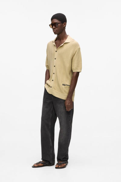 PULÓVER KARL LAGERFELD JEANS KLJ KNIT POLO - Kép 4