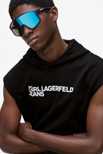 MELEGÍTŐ FELSŐ KARL LAGERFELD JEANS KLJ RELAX SLESS HOODIE - Kép 4