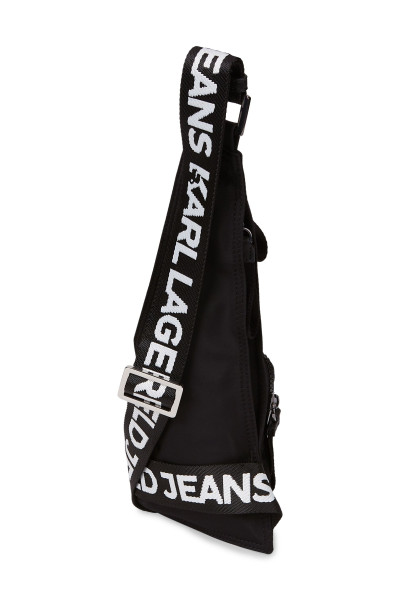 CROSSBODY KARL LAGERFELD JEANS KLJ ESSENTIAL NYLON SLING BAG - Kép 4