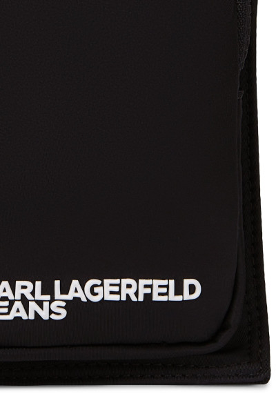 CROSSBODY KARL LAGERFELD JEANS KLJ ESSENTIAL NYLON SLING BAG - Kép 5