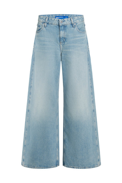 DŽÍNSY KARL LAGERFELD JEANS KLJ LR WIDE LEG PANEL DENIM - Fotografia č. 5