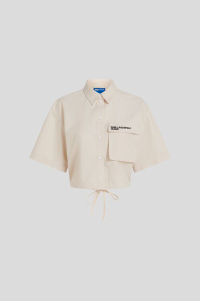 BLÚZ KARL LAGERFELD JEANS KLJ SS UTILITY SHIRT - Kép 1