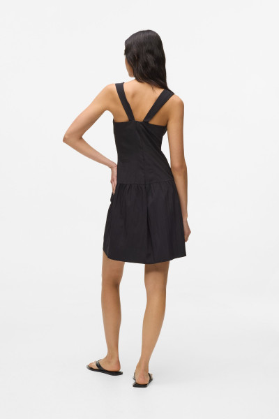 RUHA KARL LAGERFELD JEANS KLJ STRAPPY MINI DRESS - Kép 3