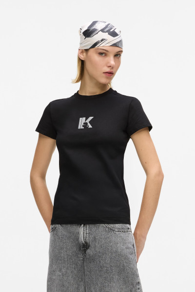 TRIČKO KARL LAGERFELD JEANS KLJ SLIM SS K LOGO TEE - Fotografia č. 1