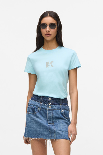 TRIČKO KARL LAGERFELD JEANS KLJ SLIM SS K LOGO TEE - Fotografia č. 1