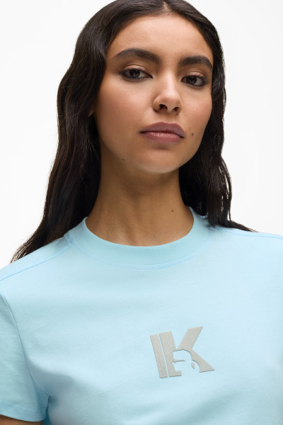 TRIČKO KARL LAGERFELD JEANS KLJ SLIM SS K LOGO TEE - Fotografia č. 3