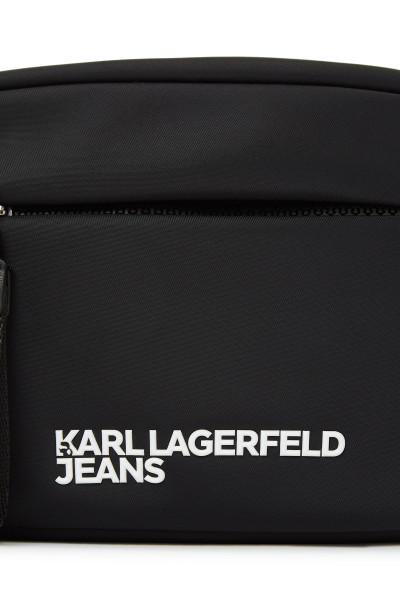CROSSBODY KARL LAGERFELD JEANS KLJ ESSENTIAL NYLON SM CMR BAG - Kép 4