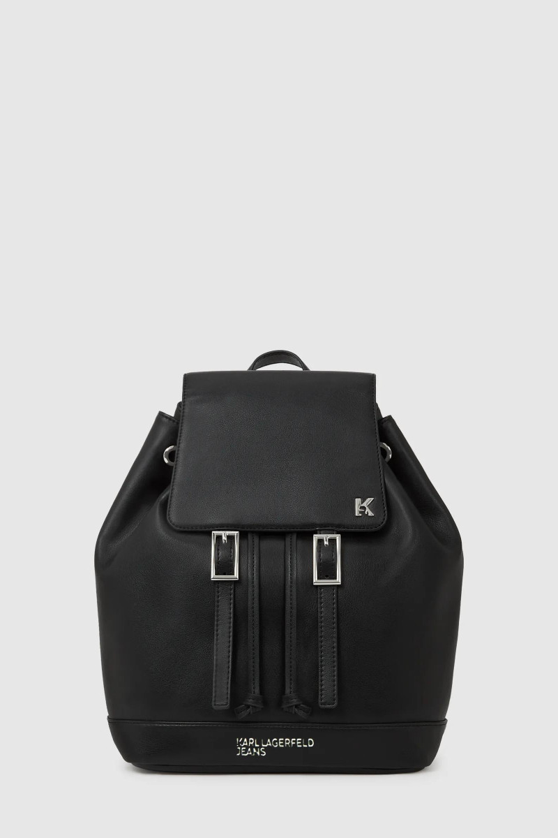 Batoh Karl Lagerfeld Jeans Klj K Logo Small Backpack Black