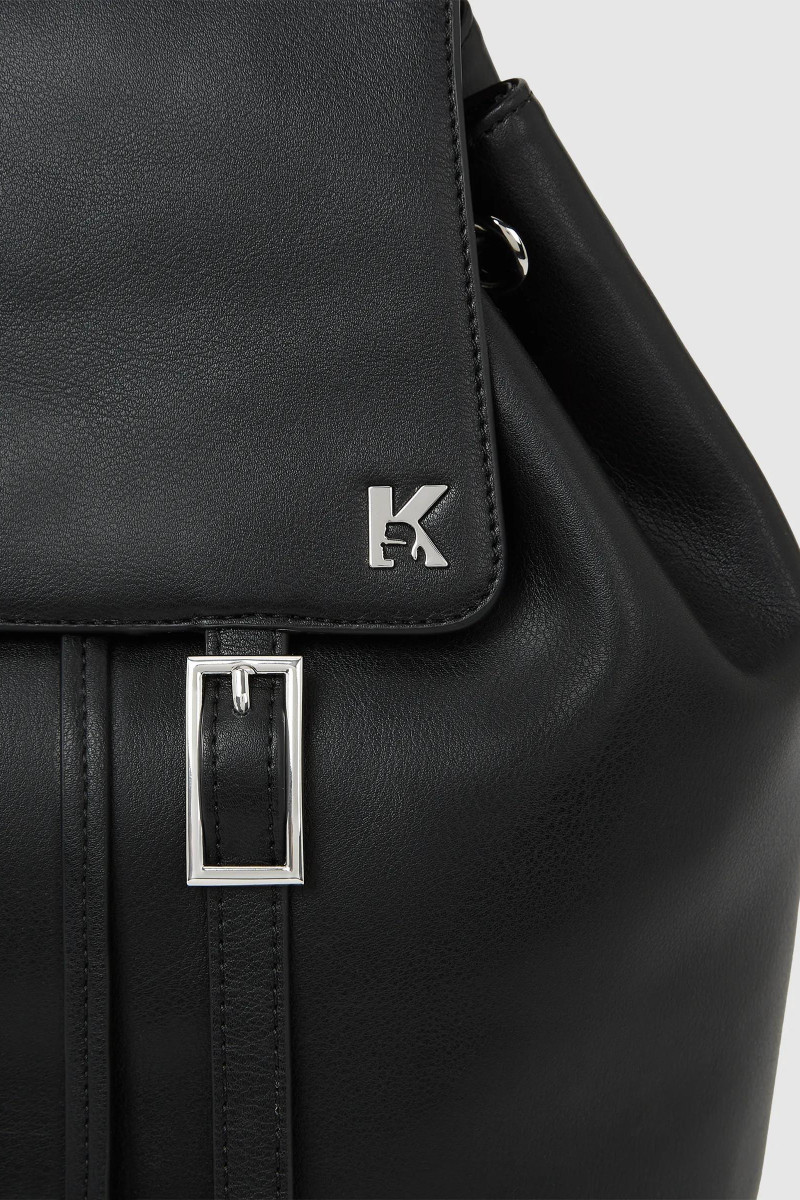 Batoh Karl Lagerfeld Jeans Klj K Logo Small Backpack Black