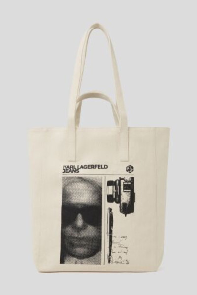 TÁSKA KARL LAGERFELD JEANS KLJ NS SHOPPER KARL PRINT - Kép 1