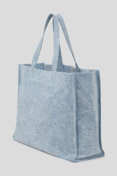 TÁSKA KARL LAGERFELD JEANS KLJ EW DISRUPTED DENIM SHOPPER - Kép 2