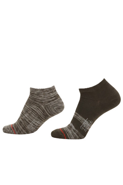 ZOKNI CAMEL ACTIVE CA MEN SNEAKER OC 2-PACK MOULINE - Kép 1