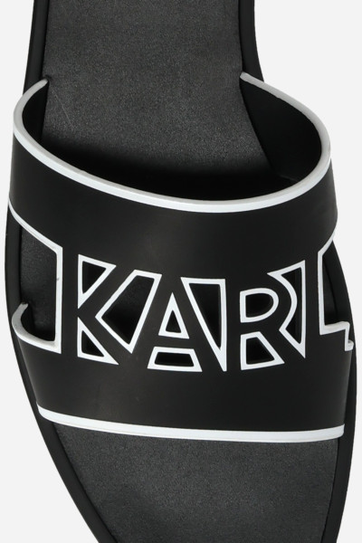 PAPUCS KARL LAGERFELD SKOOT III CRAFTED KARL - Kép 7