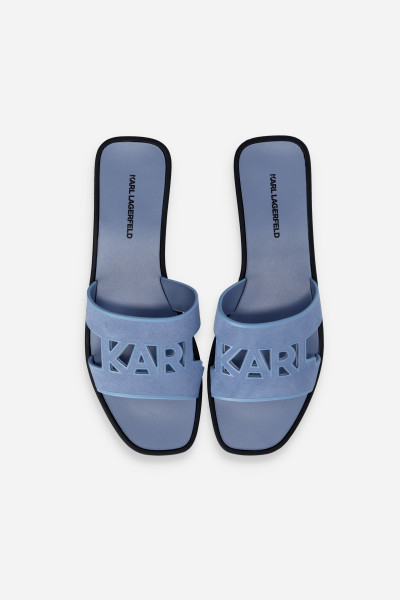 PAPUCS KARL LAGERFELD SKOOT III KARL CUT_OUT - Kép 6