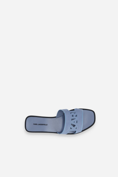 PAPUCS KARL LAGERFELD SKOOT III KARL CUT_OUT - Kép 5